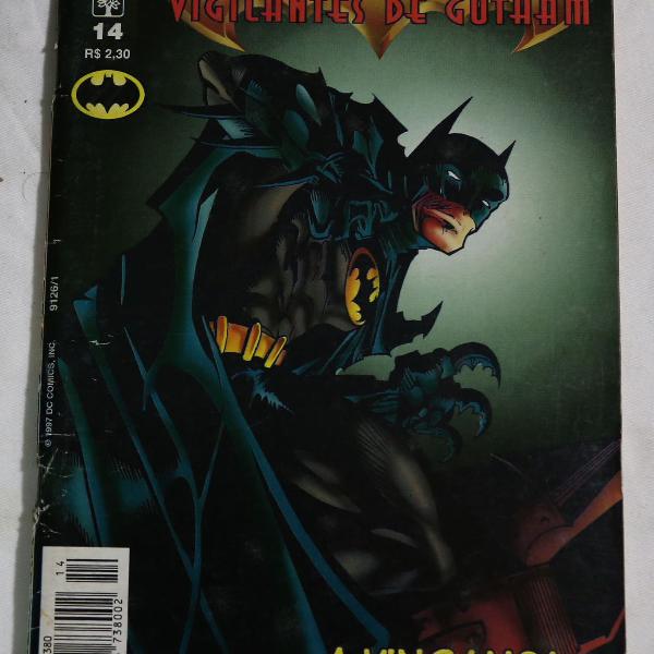 batman vigilantes de gotham n.14 - gibi abril anos90