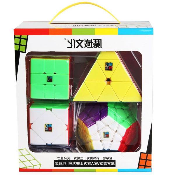 box kit cubo mágico moyu pyraminx