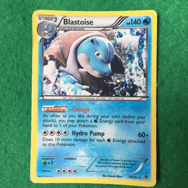 carta pokémon blastoise