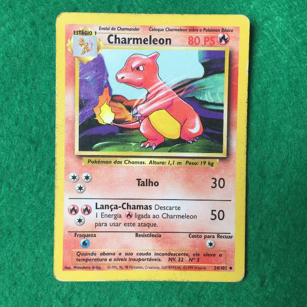 carta pokémon charmeleon