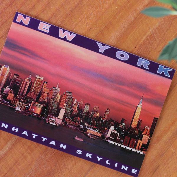 cartão postal new york city
