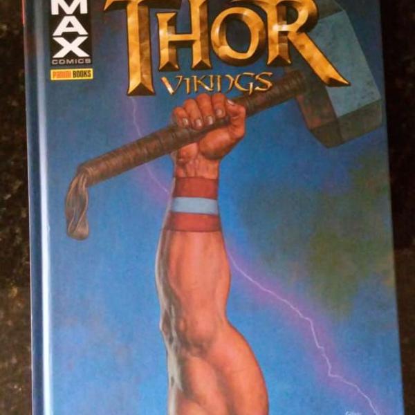 história em quadrinhos da marvel - thor: vikings