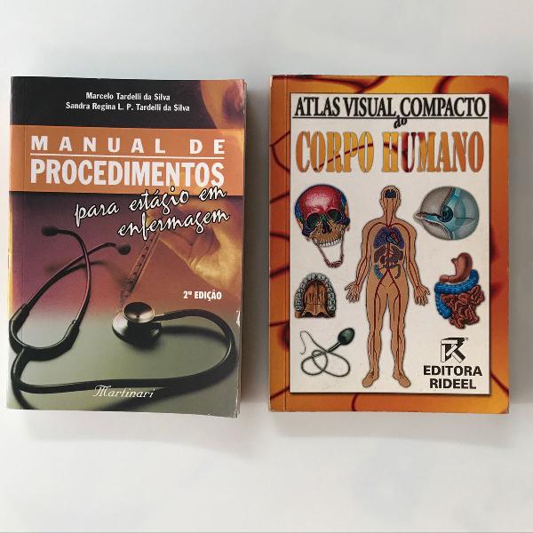 kit livros de enfermagem