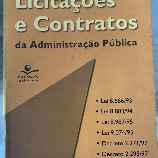 licitações e contratos da administração pública