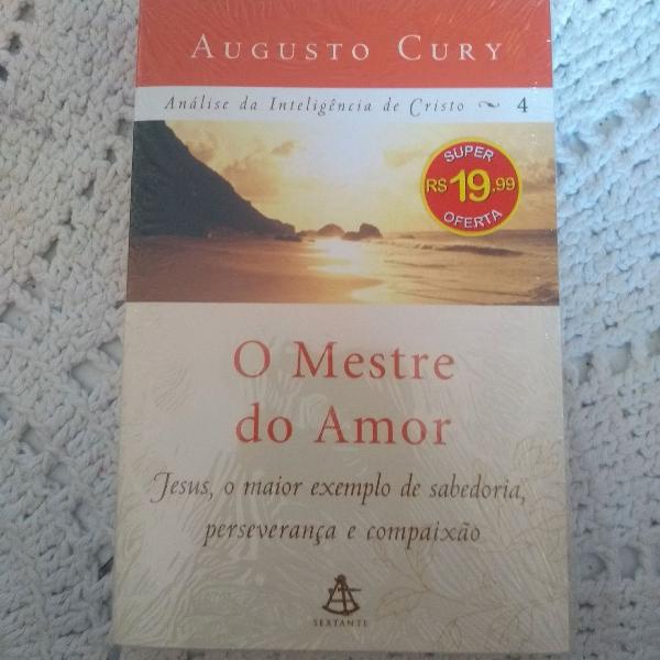 livro Augusto Cury o mestre do amor