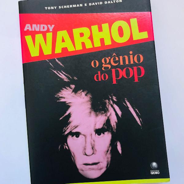 livro andy warhol - o gênio do pop
