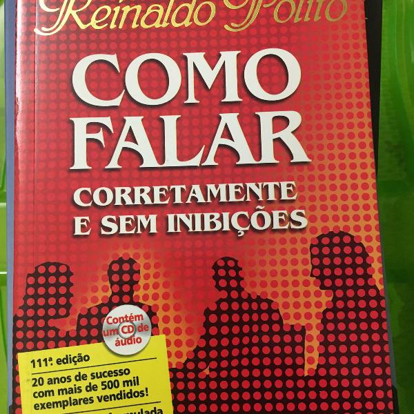 livro como falar corretamente e sem inibicoes