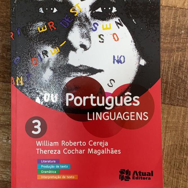 livro de português linguagens ensino médio 3 ano. editora