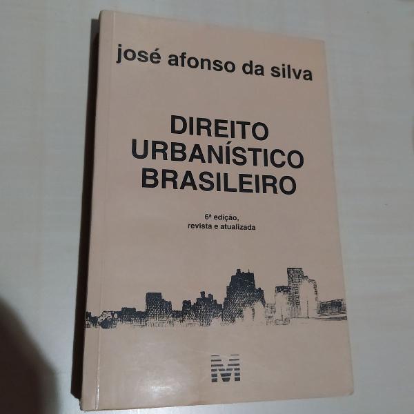 livro direito urbanístico brasileiro - josé afonso da