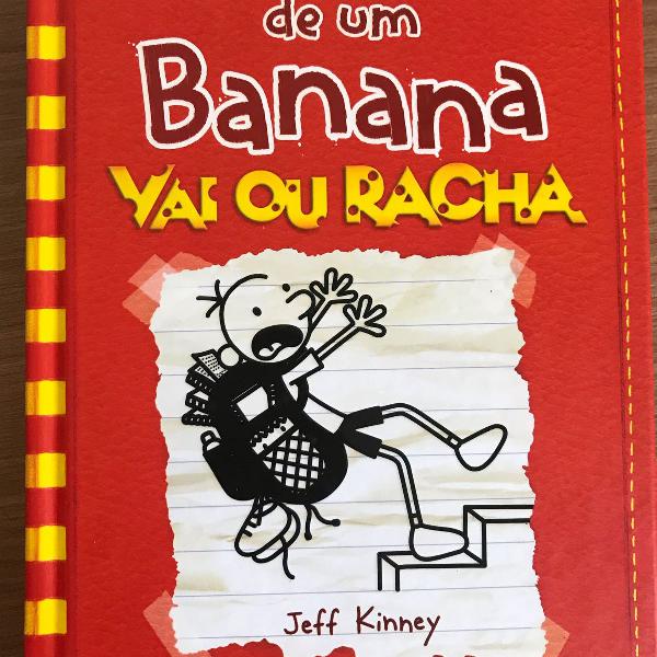 livro diário de um banana 11: vai ou racha, de jeff kinney