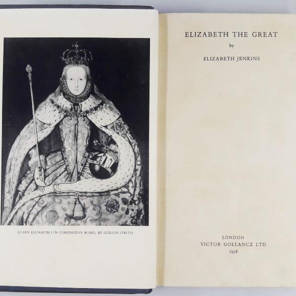 livro . elizabeth the great - elizabeth jenkins