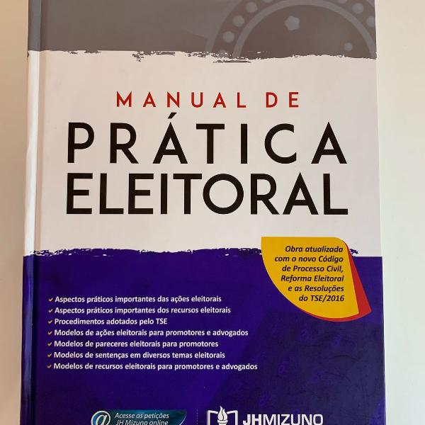 livro manual de prática eleitoral