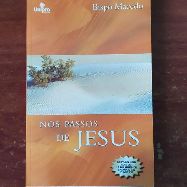livro nos passos de jesus bispo macedo