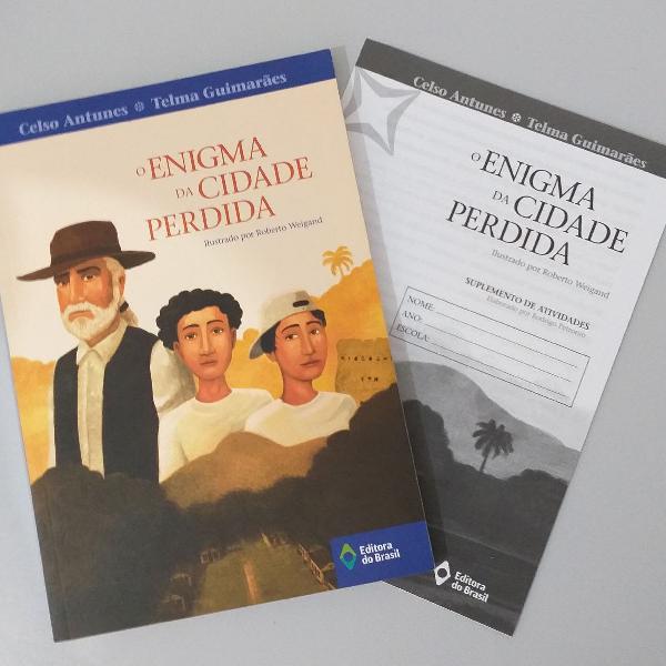 livro o enigma da cidade perdida