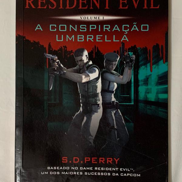 livro resident evil (conspiração umbrella)