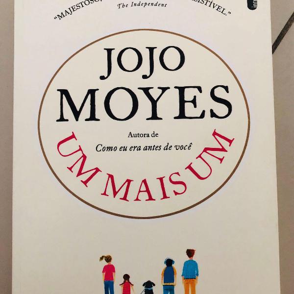 livro - um mais um - jojo moyes - usados