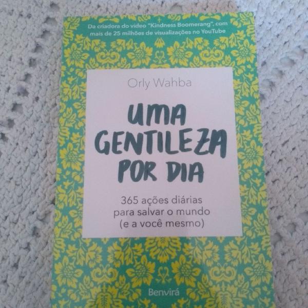 livro uma gentileza por dia