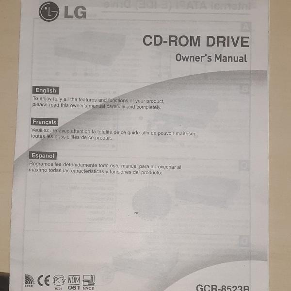 manual lg cd-rom drive lg gcr-8523b