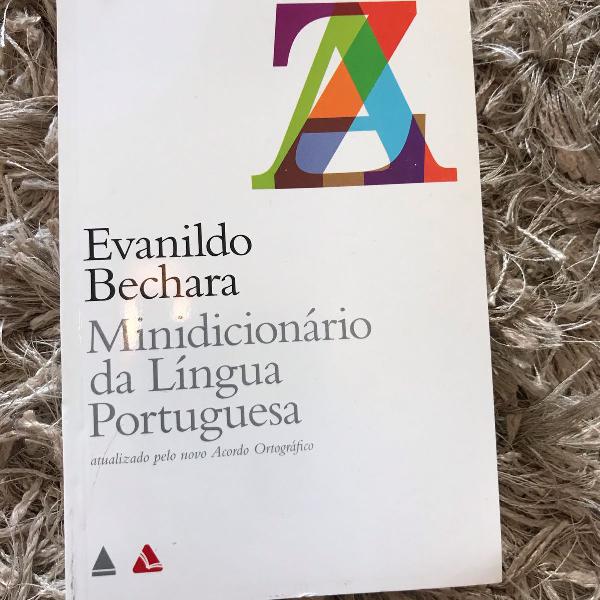 mini dicionário evandro bechara, nova reforma da língua
