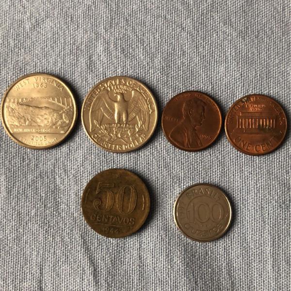 moedas vintage