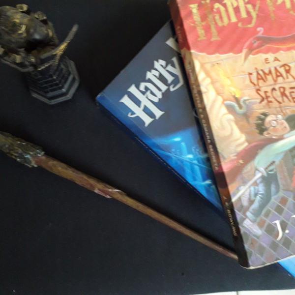 pura magia: harry potter 2 livros + brindes