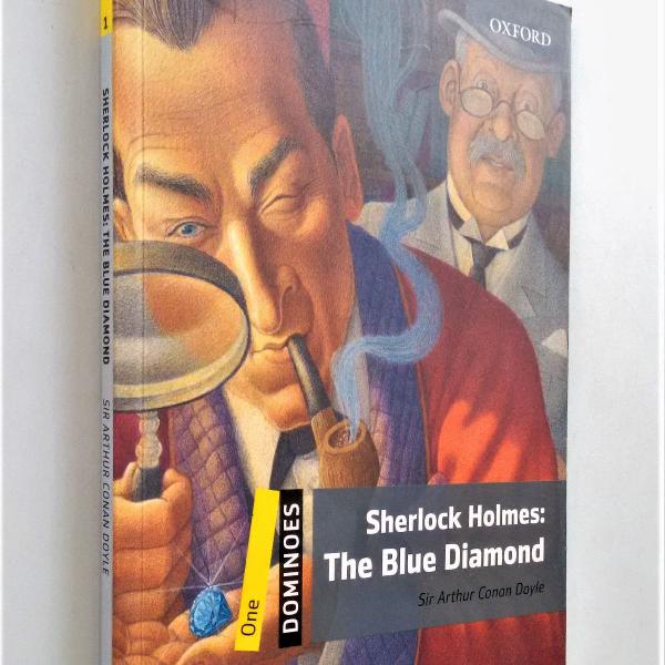 sherlock holmes the blue diamond - one dominoes - with cd