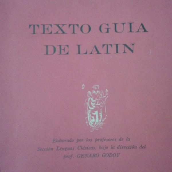 texto guia de latin - genaro godoy