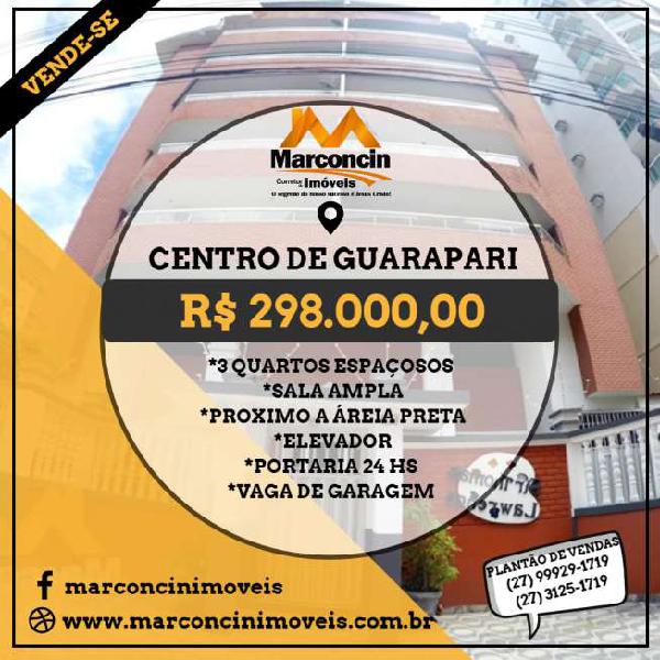 Apartamento para venda com 3 quartos no Centro de Guarapari