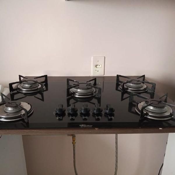 Fogão Cooktop automático 5 bocas da Fischer