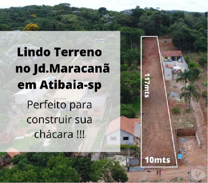 Terreno Atibaia Jardim Maracanã 1.170 m² aceita carro!!!