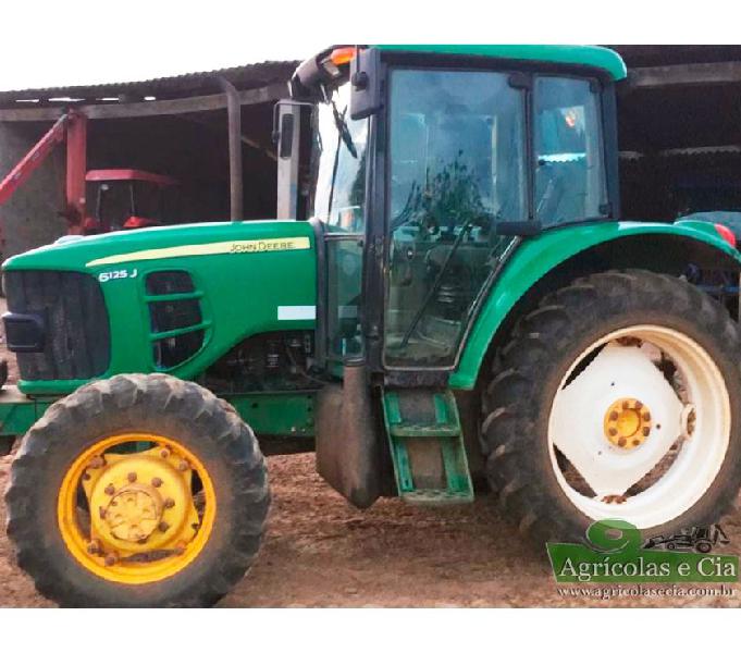 Trator John Deere 6125 J Sincroplus - Vai Com Rodado Balão!