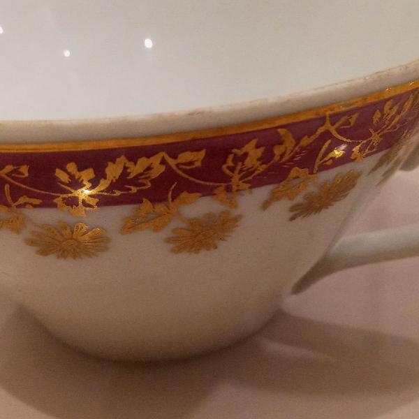 Xícara de chá porcelana Real
