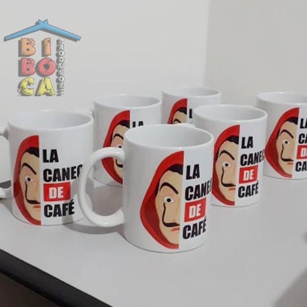 caneca la casa de papel