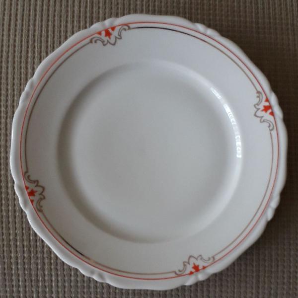 conjunto de 9 pratos porcelana Bavaria