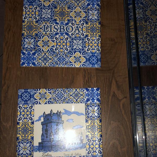 conjunto de azulejos decorativos português