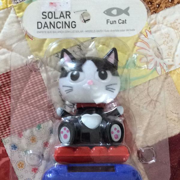 gato solar dançante