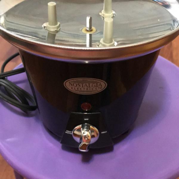 máquina de fondue chocolatera
