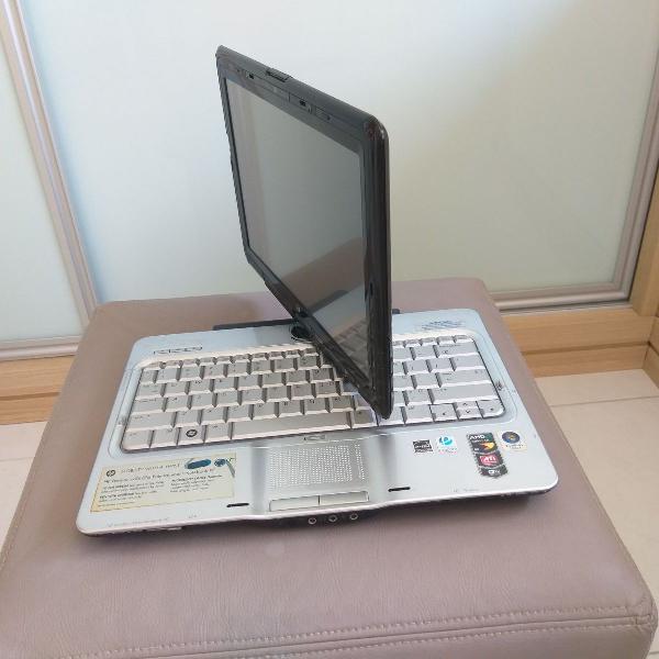 notebook touch screen com tela giratoria hp pavilion tx2627