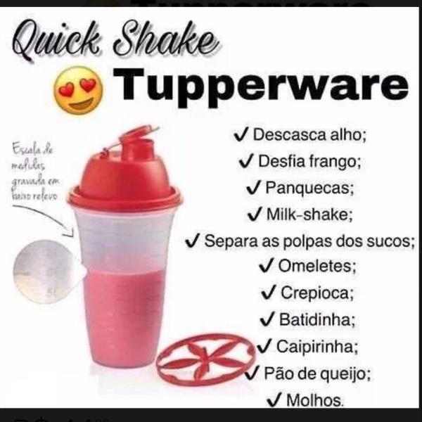 quick shake tupperware