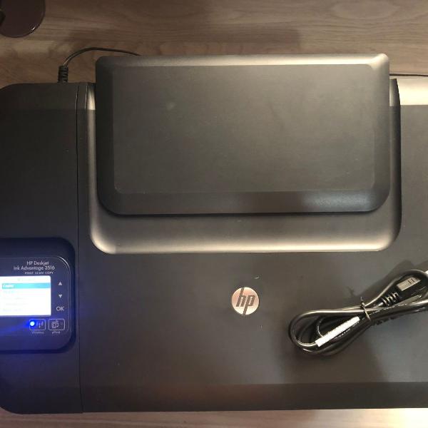 r$ 175 impressora wifi hp deskjet 3510 e-all-in-one series