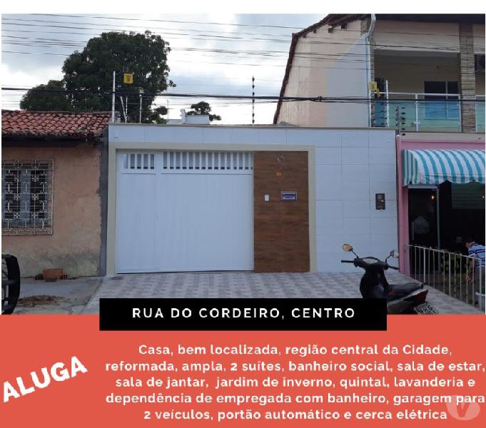 Aluga casa no Centro de Santa Inês