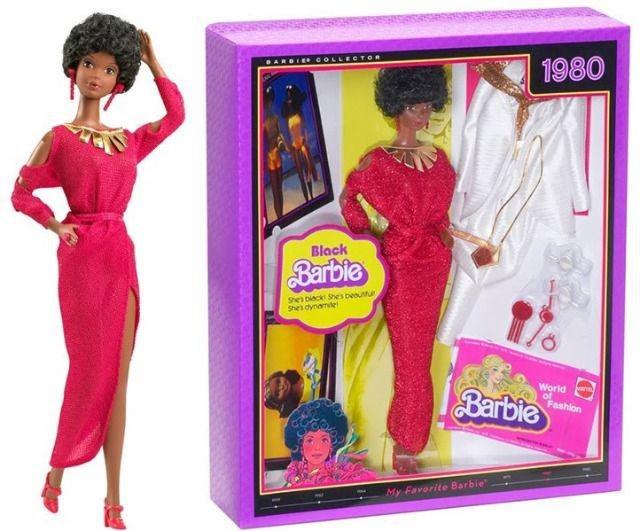 Barbie Collector Cápsula Do Tempo 1980 Black Barbie Negra
