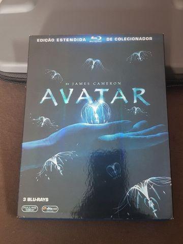 Blu-Ray Avatar - Edição Especial com 3 discos