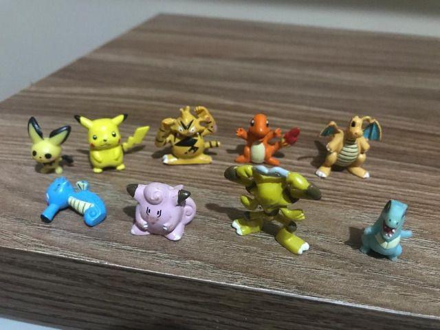 Bonecos Pokemon coleção - passo cartão