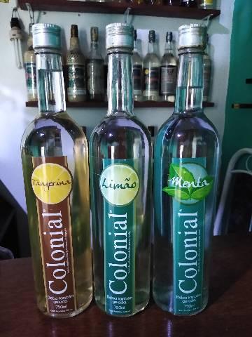 Cachaça Colonial sabores