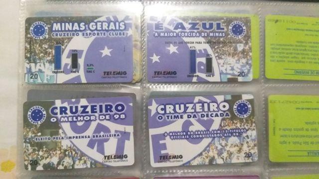 Cartões Telefônicos- Cruzeiro Esporte Clube-