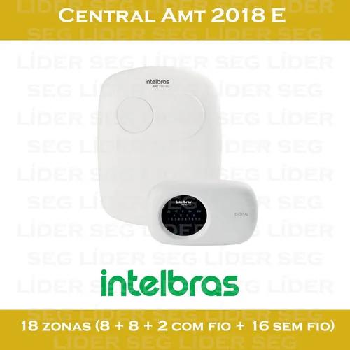 Central Amt 2018 E Monitorada 18 Zonas Ethernet Intelbras
