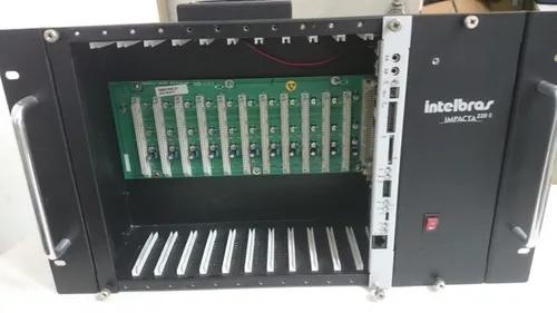 Central Pabx Intelbras Impacta 220 Rack Basica