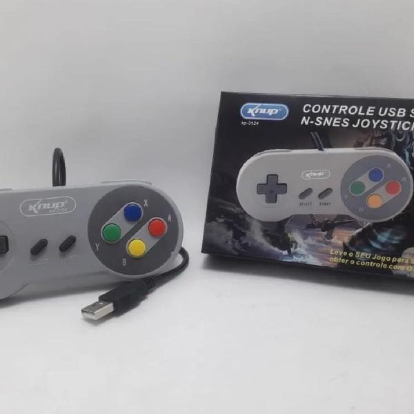 Controle Retro USB Super Nintendo KP-3124