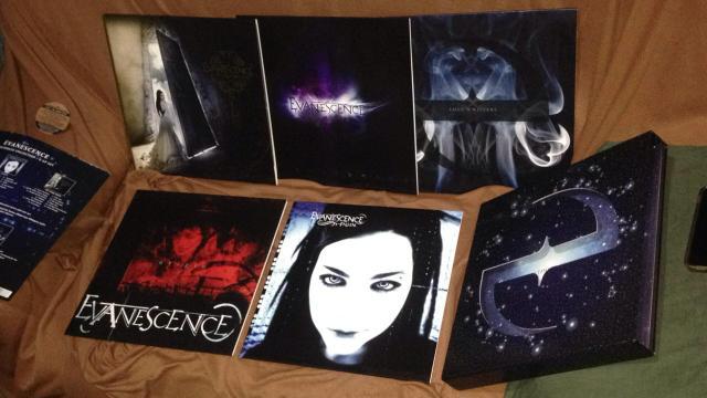 Evanescence - box de lps